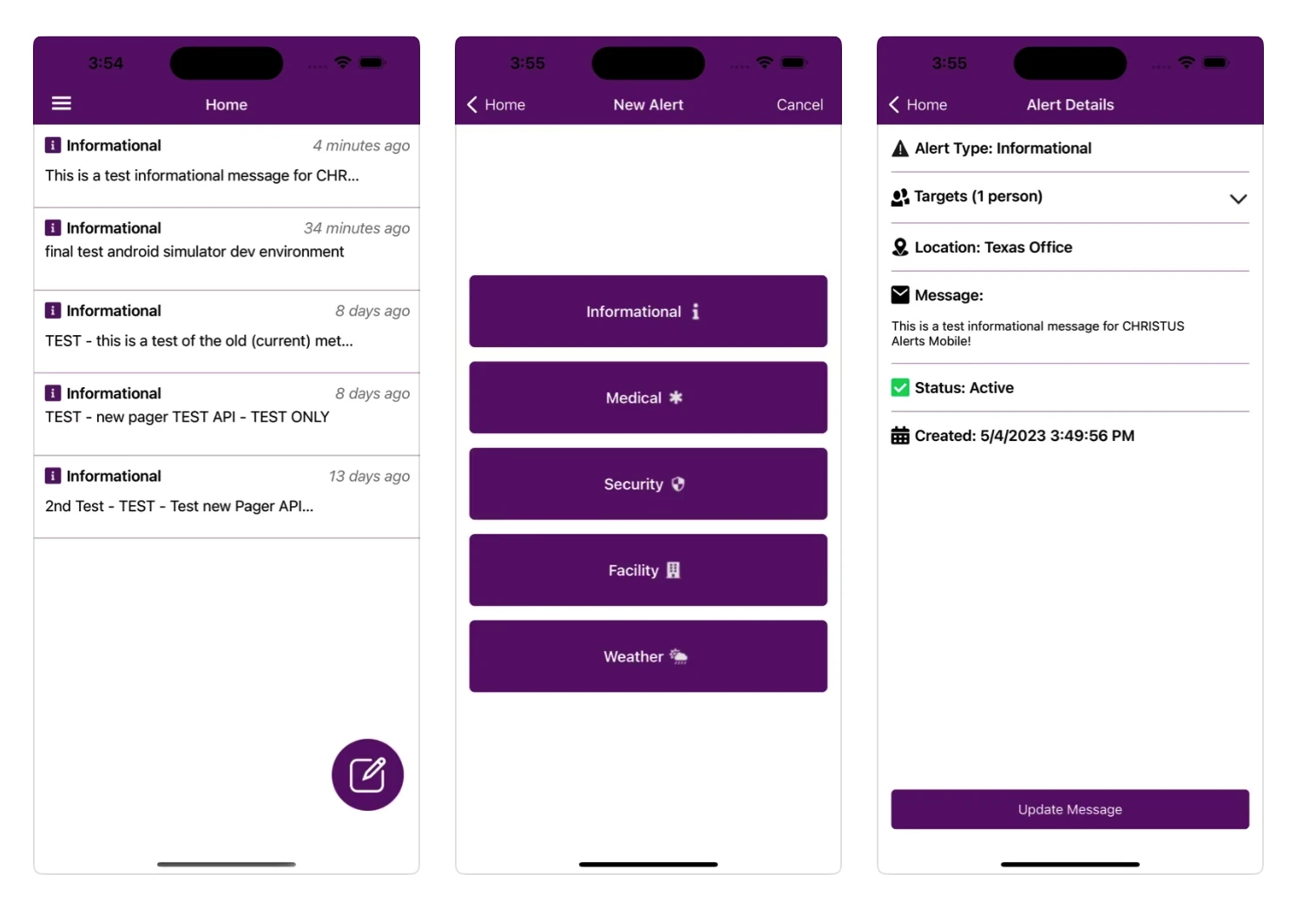 Christus Health Alerts app icon