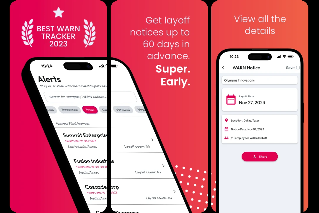 Layoff Alerts app icon