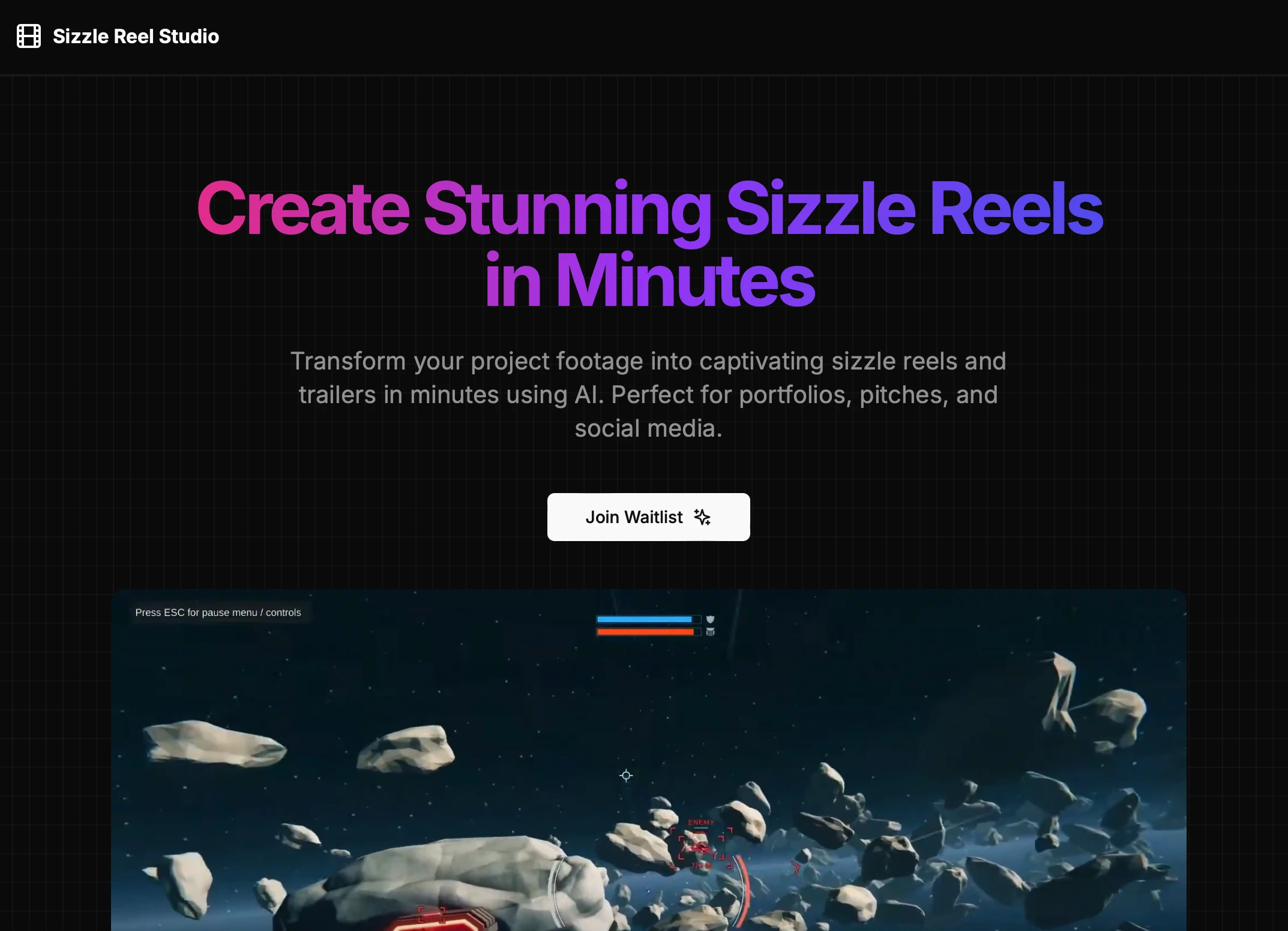 Sizzle Reel Studio app icon